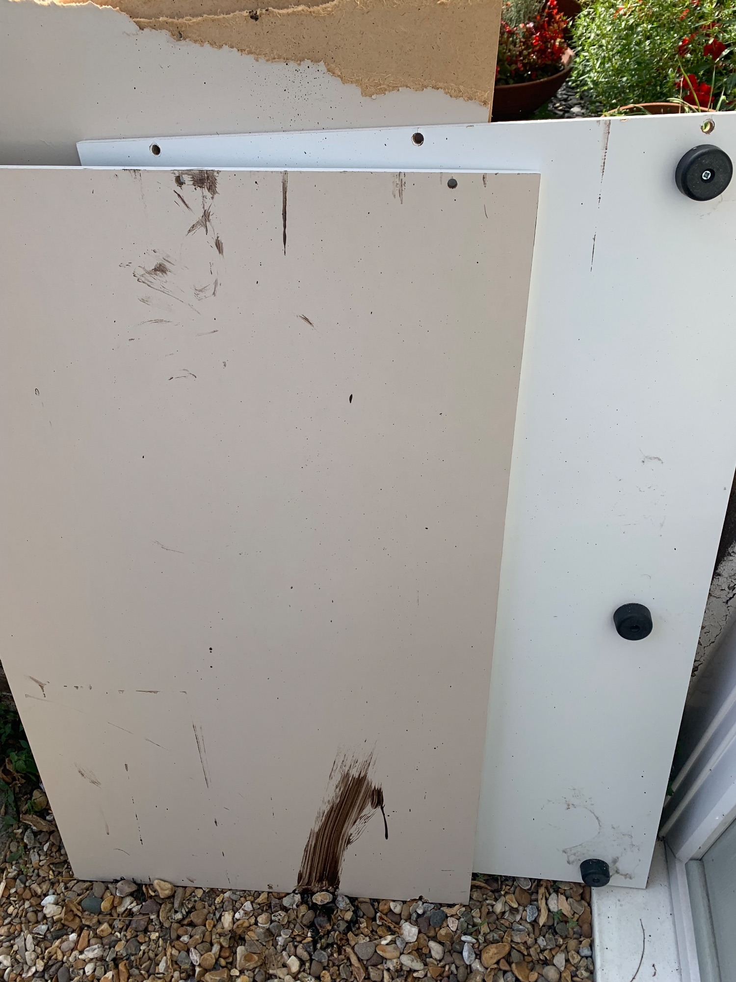 Customer photo of a furniture or appliances job, about a quarter van